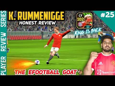 102 Epic Rummenigge Honest Review E-FOOTBALL 24 | E-FOOTBALL GOAT🐐 |  All In One Glitch CF🔥 | Worth?