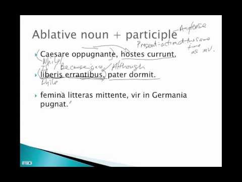 Ablative Absolute