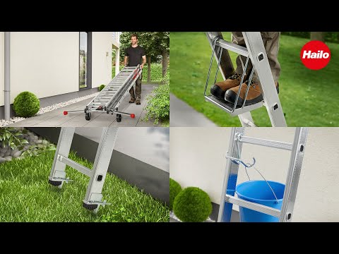 HAILO Zubehör für Sprossenleitern / HAILO Accessories for rung ladders