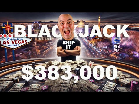$383,000 Blackjack - Double the Roll June 18 - Coffee and blackjack