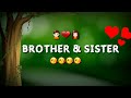 Brother Sister Love Whatsapp Status 30 Sec Brothers Love Sister Love