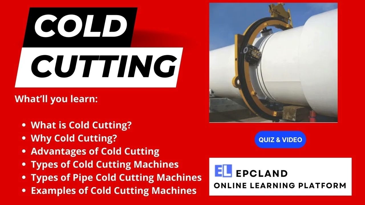 Cold Cutting II Requirement II Types of cold Machines II Pipe cutters II  #Coldcutting #cold cutters