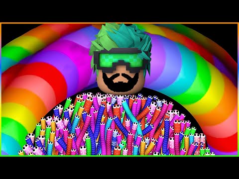 YILANLARIN KRALI OLDUM | ROBLOX SLİTHER SIMULATOR TÜRKÇE | HAN KRAL EKİP