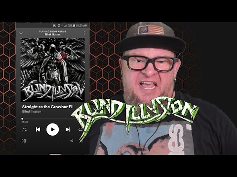 Thumbnail for BLIND ILLUSION - Straight As the Crowbar Flies  (First Listen) by Mark Biedermann