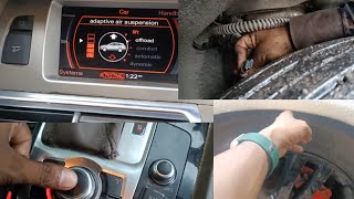Audi Q7 Airmatic  Suspension Problems fixed / sensor wiring harness issue