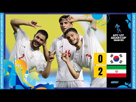 #AFCU17 - Group B | Korea Republic 0 - 2 Islamic Republic of Iran