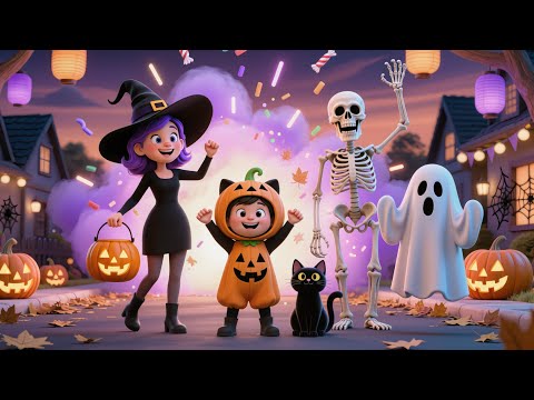 Halloween Is Here! – Animated Kids Song