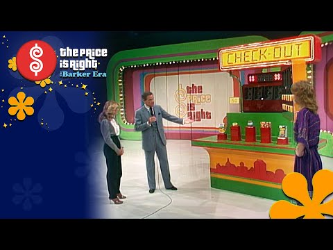 Contestant Tries to Ring Up the Right CHECK OUT Amount for a Catamaran - The Price Is Right 1983