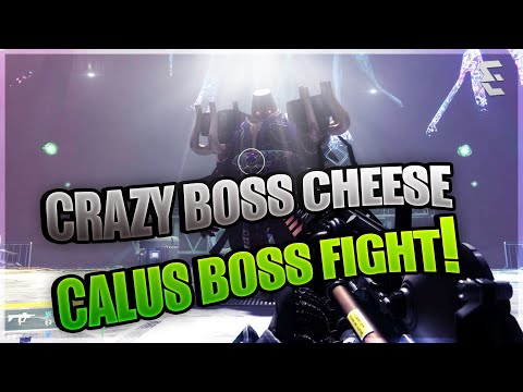 CRAZY Calus Boss Cheese - Final Lightfall Mission Desperate Measures (Legendary) [Destiny 2]