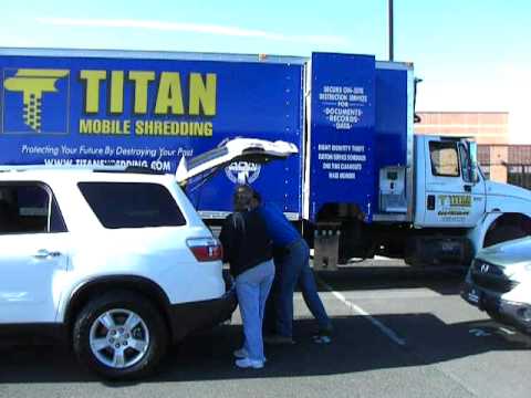 TITAN Mobile Shredding - Shred Event