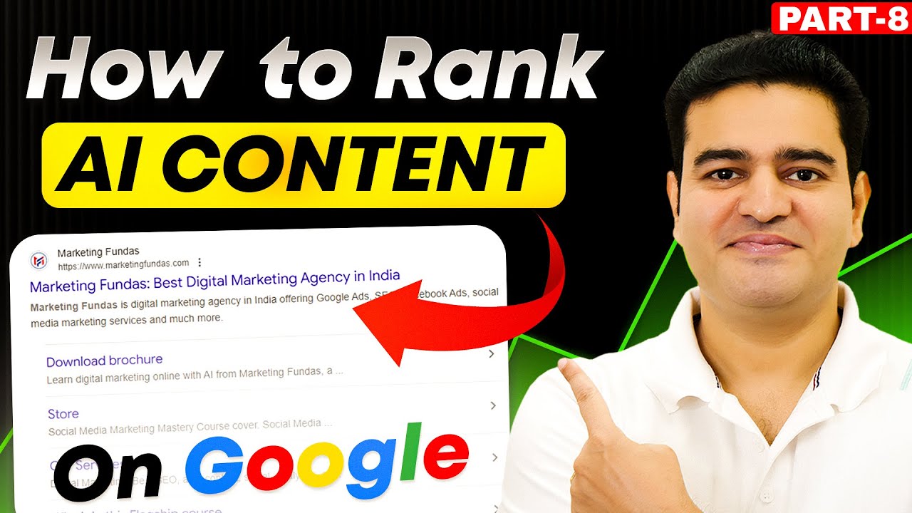 How To Rank AI Content On Google Step by Step Guide 2026 | #aiblogging #bloggingcourse