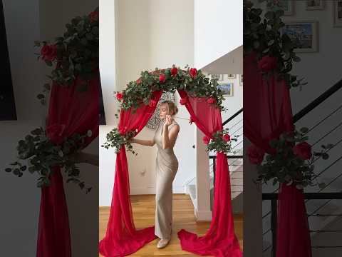 Easy Arch Draping Idea | DIY Wedding & Event Decor