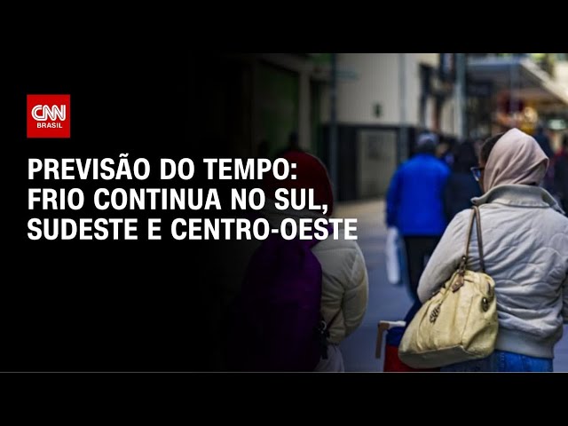 Inverno começa com onda de frio e temperaturas de 0°C no Sul e Sudeste | CNN NOVO DIA