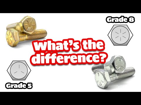 The Differences Between Grade 5 & Grade 8 Fasteners Explained!