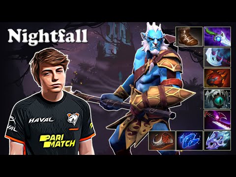 Nightfall - Phantom Lancer Safelane vs Qojqva Zeus | Dota 2 7.29c Gameplay