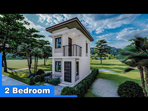 TINY HOUSE DESIGN | 2 Bedroom | 36 Sqm | 3x6m
