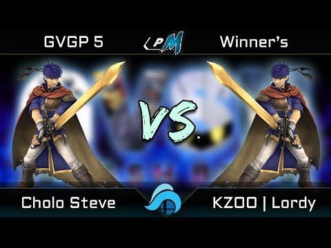 GVGP5 Project M Singles - Cholo Steve (Ike) vs. Kzoo | Lordy (Ike/Falcon)