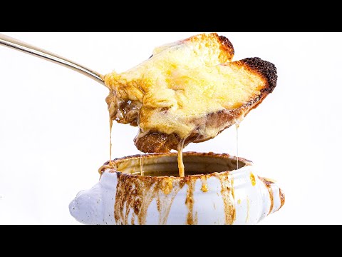 How To Make French Onion Soup with Porcini Stock By Rachael