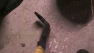 How to melt a hockey stick - 25mm bow to 55mm bow
