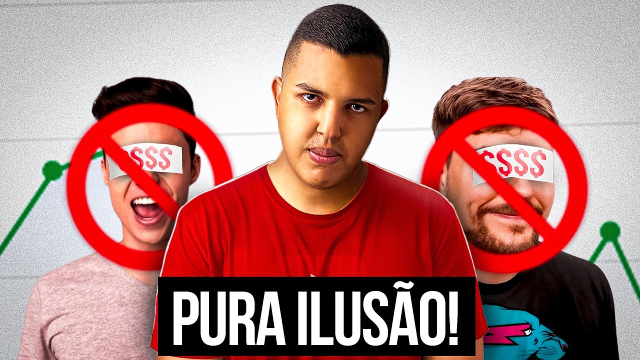 MONETIZAÇÃO DO YOUTUBE É A MAIOR ILUSÃO E VOU TE PROVAR AGORA MESMO!