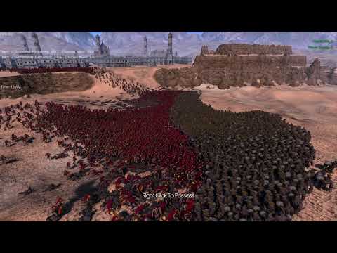 9,700 Spartans vs 5,000 Barbarians Ultimate Epic Battle Simulator