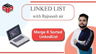 YouTube video 'Merge K Sorted LinkedList Using divide and conquer | Leetcode 23. Merge K Sorted Lists Solution'