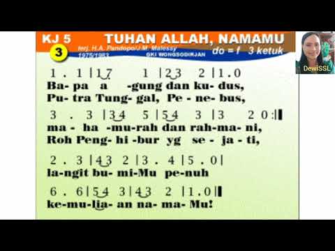 Kj 5 Tuhan Allah Namamu Cover DewiSSL