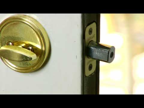 Home Improvement & Repair Tips : How to Fix Door Locks ...