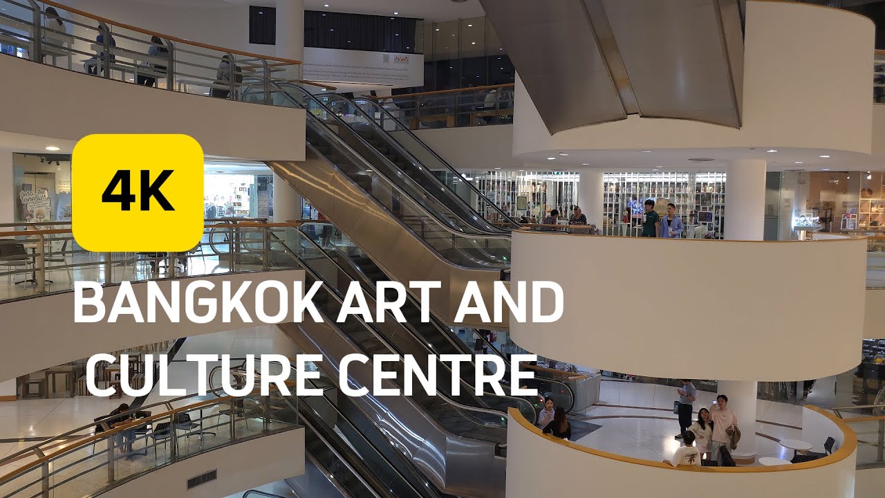 Discover cinematic highlights of Bangkok Art & Culture Centre.