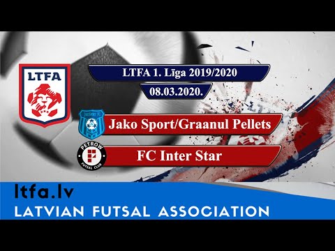 Jako Sport/Graanul Pellets - FC Inter Star [LTFA 1. Līga 2019/20 Highlights]