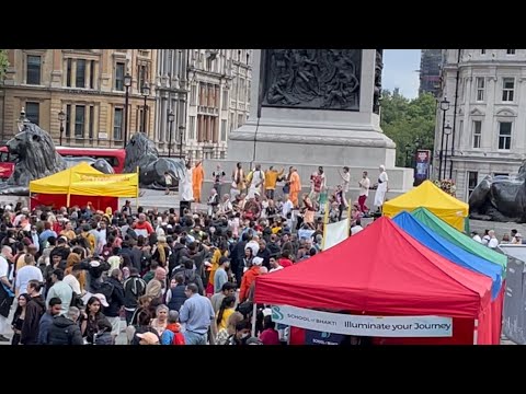 London Hare Krishna festival @trafalgar square