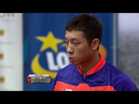 ITTF World Tour Polish Open 2015 SF FAN Zhendong vs Xu Xin