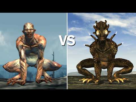 Creatures Comparison - Fallout 3 VS Fallout New Vegas