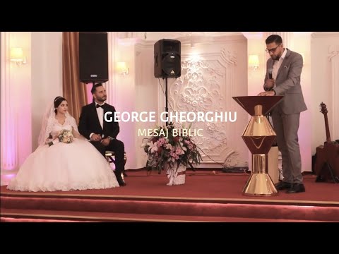 George Gheorghiu - Mesaj pentru miri | Nunta Onita si Rebeca Halunga