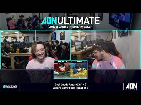 Amaryllis (Bayonetta) vs Cyel (Joker) | AON Ultimate #172 Losers Semi-Final