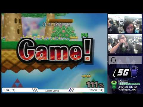 SG 20.6 SSBM - Tian (White Sheik) vs. Rasen (Blue Sheik) - Melee LSF