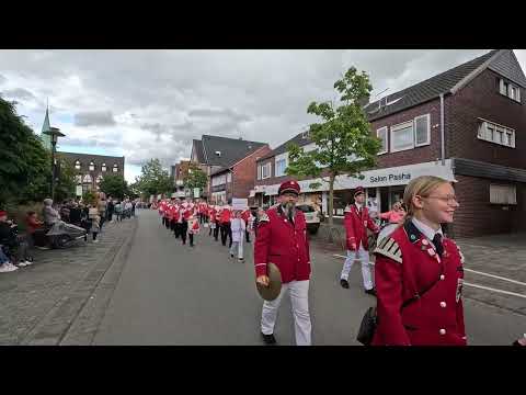 100 Jahre Spielmannszug Harsewinkel 2025  Der Festumzug