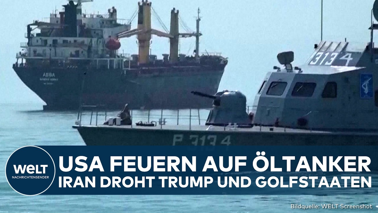 IRAN: USA feuern auf Öltanker! Mullahs reagieren! Eskalation? Drohung gegen Golfstaaten