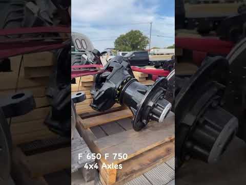 F-650/F-750 Front Drum & Disc Brake Axles