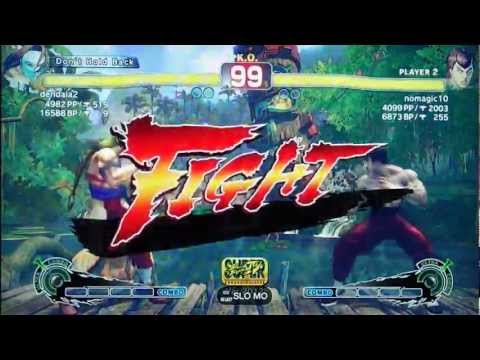 SSF4 AE 2012: dendaia (Vega) vs nomagic10 (Fei Long)