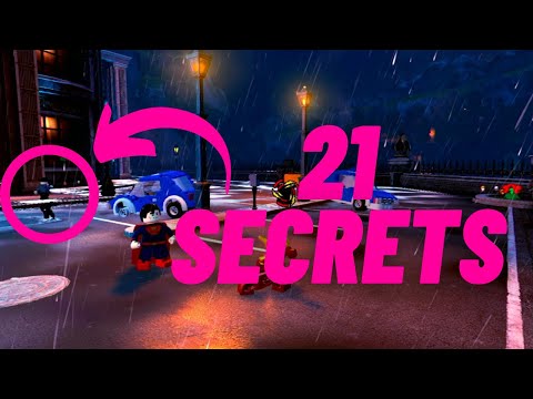 21 Cool Secrets In Lego DC Super Villains!