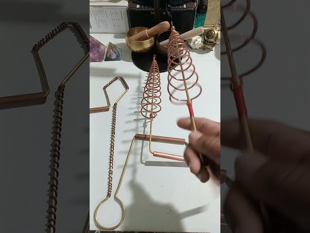 Vídeo relacionado con BIVYAX Dos Varillas de Prospección de Cobre y un Péndulo, Perfectos para La Caza de Fantasmas, La Sanación Energética, La Adivinación y La Búsqueda de Objetos Perdidos.
