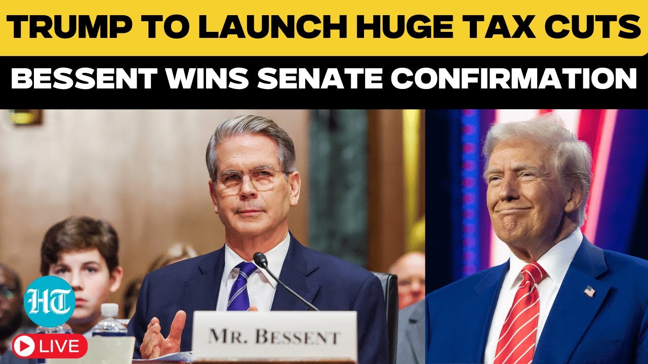 US News LIVE: Trump’s Tax Cut Plans Advance As Bessent Takes Treasury Helm | Donald Trump News Live
