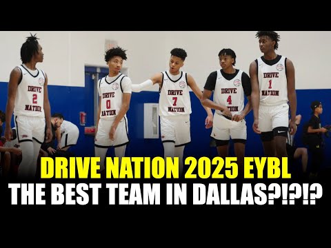 JERMAINE O'NEAL JR IS LOOKING SCARY!  DRIVE NATION 2025 EYBL VS URBAN DFW ELITE