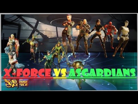 X-Force gameplay ft X-23 Vs Asgardians