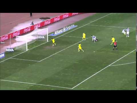 Gol Giovani Dos Santos vs Real Sociedad Copa del Rey 14/01/15