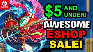 $5 And Under! AWESOME Nintendo Switch EShop Sales AVAILABLE NOW! Great Games At Low Prices!