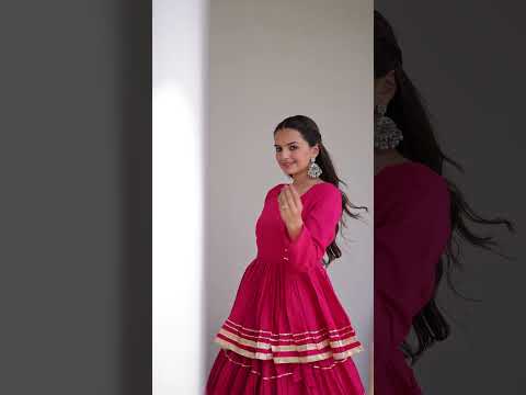 Cora Cotton Navratri Lehenga With Peplum Top