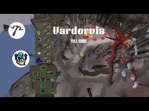 50 Attack Pure -  Vardorvis - DT2 Boss Full Gameplay [OSRS]