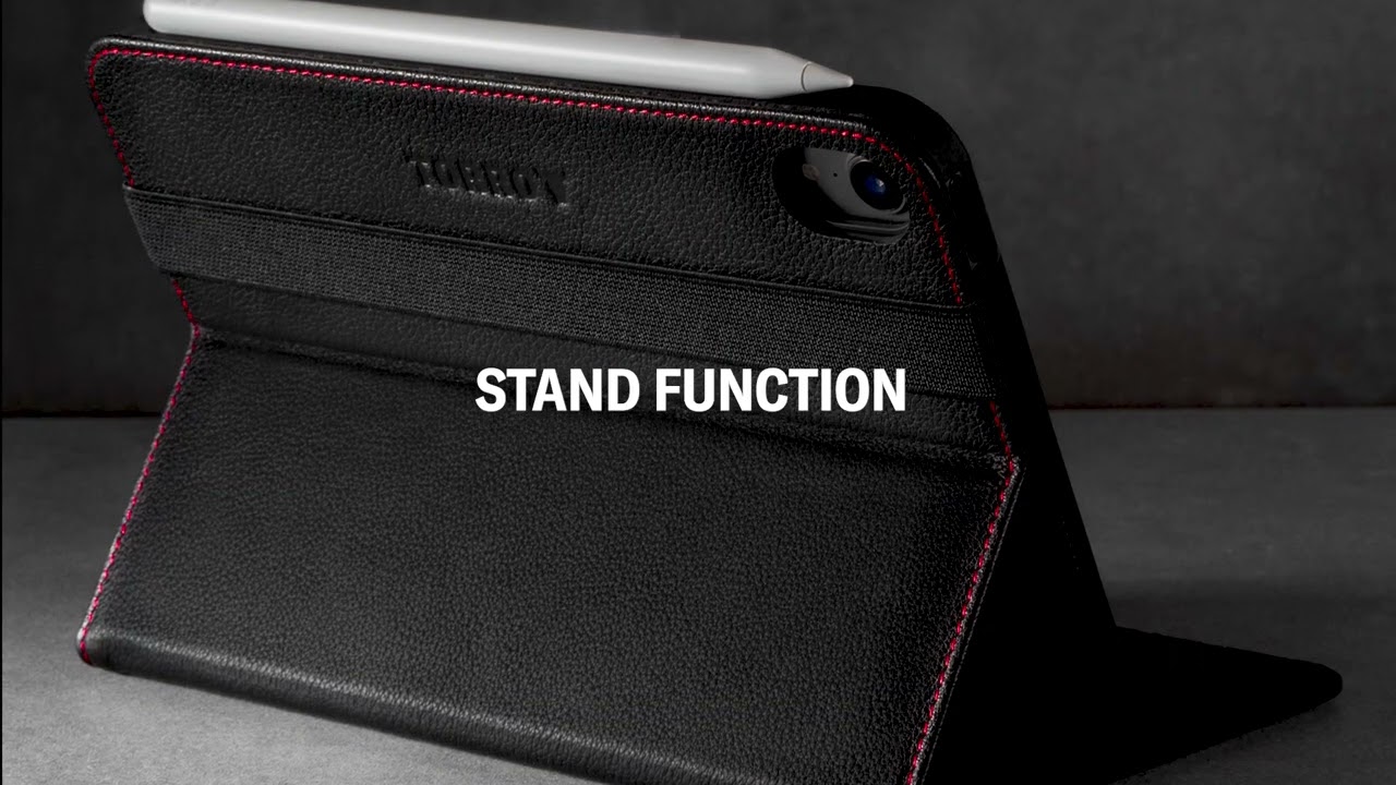 Watch video Premium Leather Case for Apple iPad Mini 6 Now Premium Leather Case for Apple iPad Mini 6